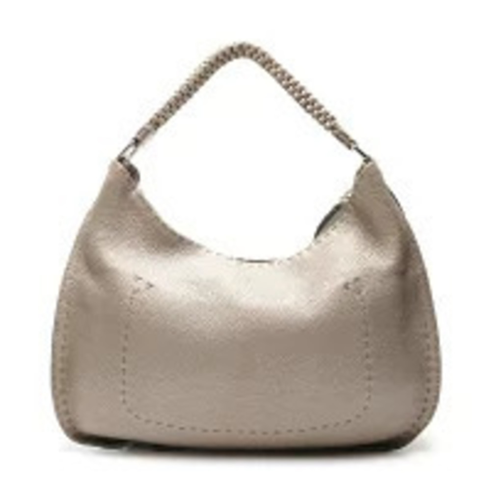 Fendi Selleria Hobo Bag Shoulder Silver